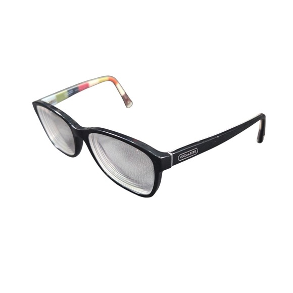 Coach Eyeglasses HC 6013 Julayne 5002 Black Womens 54-16 135 Authentic - Picture 1 of 12